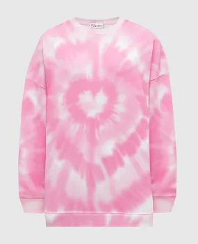 Red Valentino Tie-dye sweatshirt