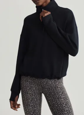 SIAN - Sudadera de cuello alto en negro